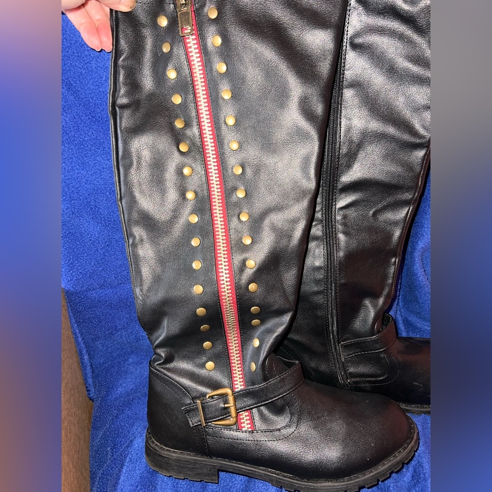 Journee Collection Tilt Wide Calf Riding Boot size 9